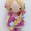 Receita Rapunzel Amigurumi
