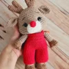 Receita Rena Natalina Amigurumi