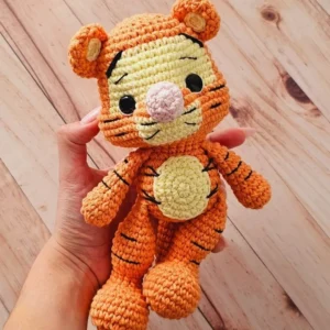 Receita Tigrão Amigurumi