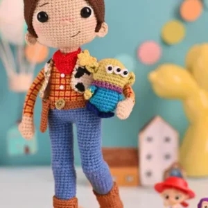 Receita Woody Amigurumi