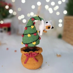 Receita Arvore de Natal Amigurumi