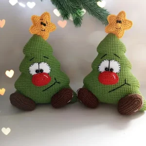 Receita Arvore de Natal Amigurumi