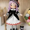 Receita Bruxinha Amigurumi