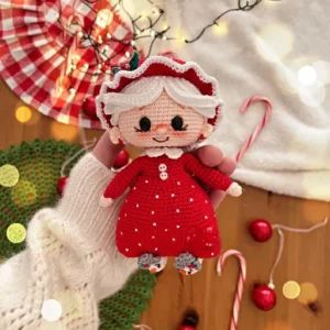 Receita Mamae Noel Amigurumi