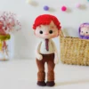 Receita Raiva Divertidamente Amigurumi