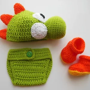 Receita Roupinhas Yoshi Amigurumi