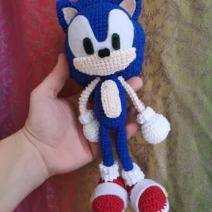 Receita Sonic Amigurumi