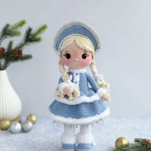 Receita Boneca Snow Amigurumi