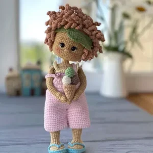 Receita Boneca Sorvete Amigurumi