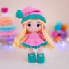 Receita Boneca de Natal Amigurumi