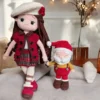 Receita Boneca e Papai Noel Amigurumi