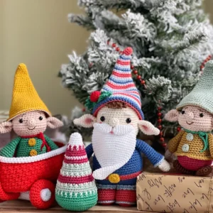 Receita Duende Natalino Amigurumi