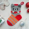 Receita Meia Gato  Amigurumi