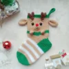 Receita Meia Rena Amigurumi