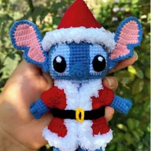 Receita Stitch Noel Amigurumi
