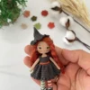 Receita Bruxinha Amigurumi