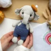 Receita Elefante Amigurumi