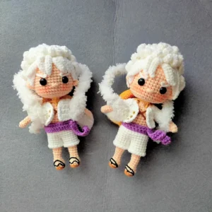 Receita Luffy Gear Amigurumi
