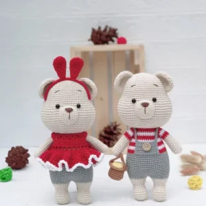 Receita Ursinho Amigurumi