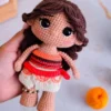 Receita Moana Amigurumi