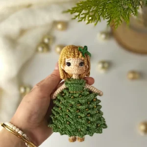 Reeceita Boneca Mini Amigurumi