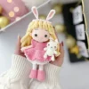 Receita Boneca e Coelho Amigurumi