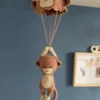 Receita Macaco paraquedista Amigurumi