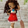 Receita Moana Amigurumi