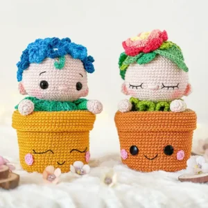 Receita Bebe no Pote Amigurumi