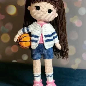 Receita Bonca Jogadora Amigurumi