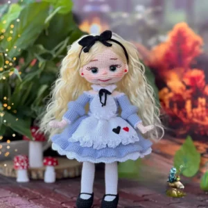 Receita Boneca Alice Amigurumi