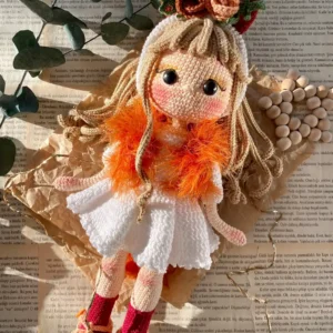 Receita Boneca Amigurumi