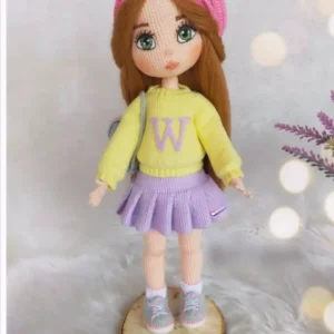 Receita Boneca Amigurumi