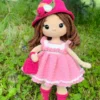 Receita Boneca Cereja Amigurumi