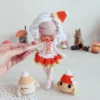 Receita Boneca Circo Amigurumi