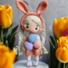 Receita Boneca Coelha Amigurumi