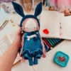 Receita Boneca Coelha Amigurumi