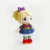 Receita Boneca Colorida Amigurumi