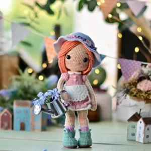 Receita Boneca Faxineira Amigurumi