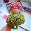 Receita Boneca Flor Amigurumi