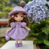 Receita Boneca Lilas Amigurumi