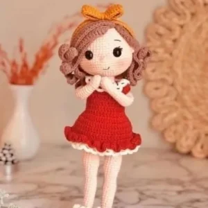 Receita Boneca Meiga Amigurumi