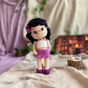 Receita Boneca Nina Amigurumi