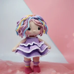 Receita Boneca Unicornio Amigurumi