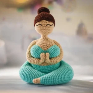 Receita Boneca Yoga Amigurumi