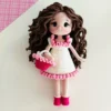 Receita Boneca com Cesto Amigurumi