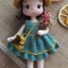 Receita Boneca de Chapeu Amigurumi