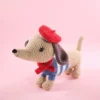 Receita Cachorro Basset Amigurumi