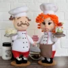 Receita Chefes de Cozinhas Amigurumi