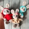 Receita Coelhos Amigurumi